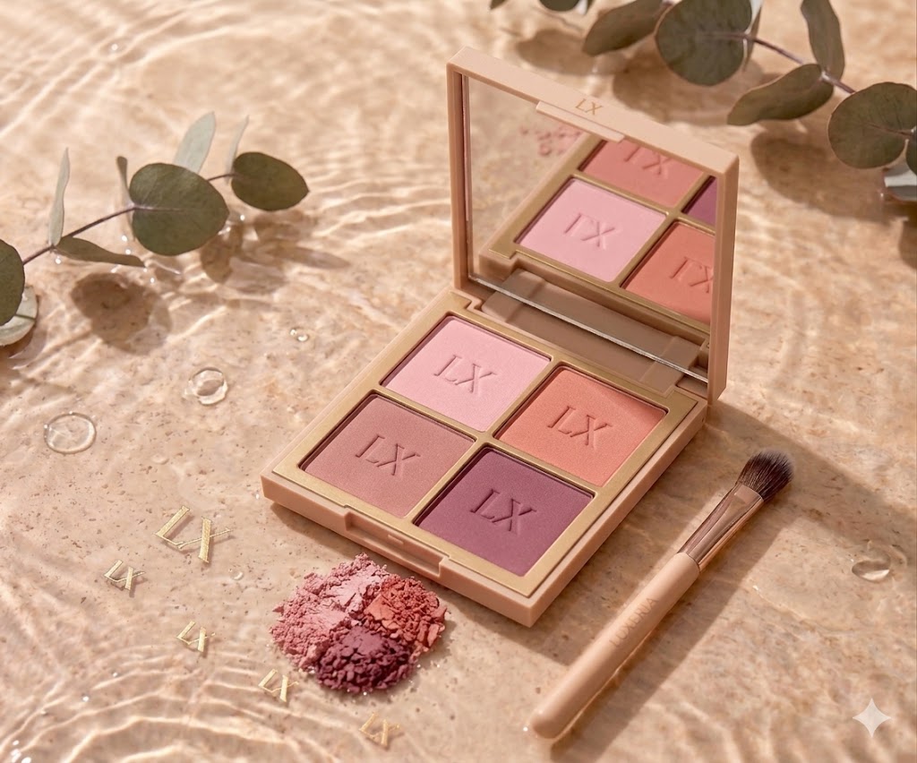 Палетка сухих румян